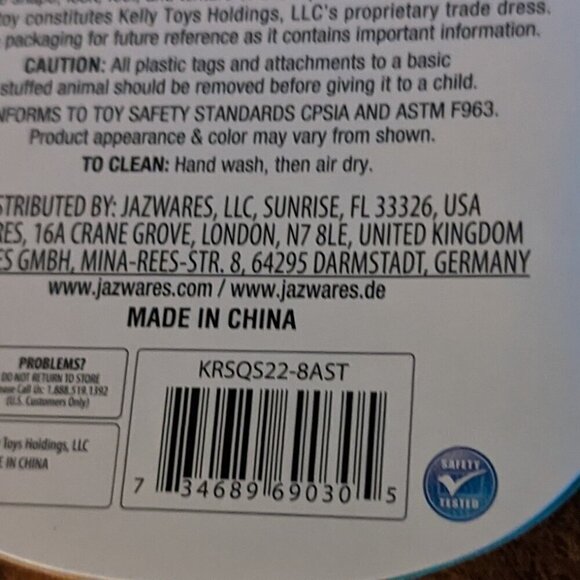 NWT 8" Calton Highland Cow Squishmallows Plush Stuffed Animal Ranch Farm Western - Picture 6 of 6